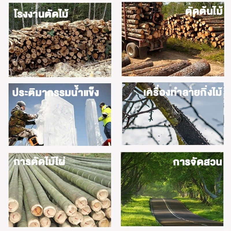 REAIM เลื่อยยนต์ เลื่อยโซ่ยนต์  รุ่น 5800 เลื่อยโซ่ยนต์ 2จังหวะ 20นิ้ว เลื่อยตัดไม้  Gasoline saw - รูปที่ 5