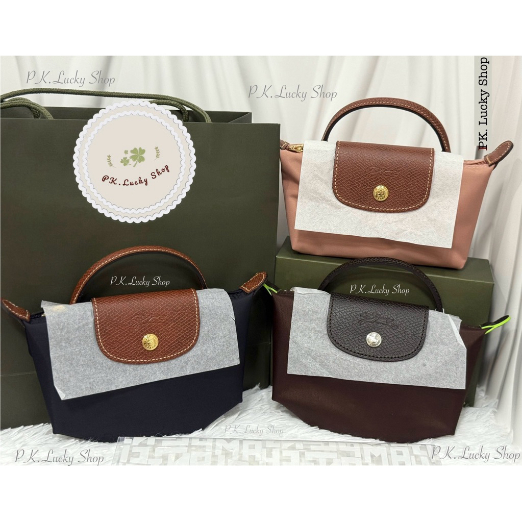 🛍️กระเป๋าLongchamp หูเดียว👜 LE PLIAGE ORIGINAL POUCH 📮พร้อมส่ง📦แท้💯✅✅✅