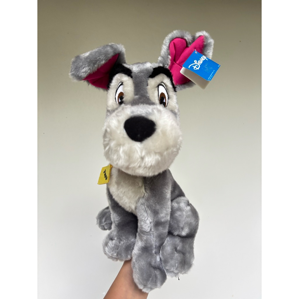 ตุ๊กตา ทรัมป์จากดิสนีย์ Lady and the Trampป้ายห้อยขนาด 30 cm