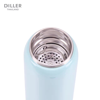 พร้อมส่งจากไทย Diller Thermo Flask 280 ml. (MLH9320) กระติกเก็บความร้อนและเย็น สแตนเลส 2 ชั้นเก็บเย็น24ชม.