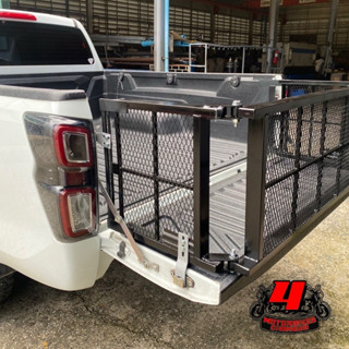 บันไดกั้นคอกท้ายกระบะ 3พับ คอกท้ายกระบะ แบบตะแกรง แข็งแรงมาต…