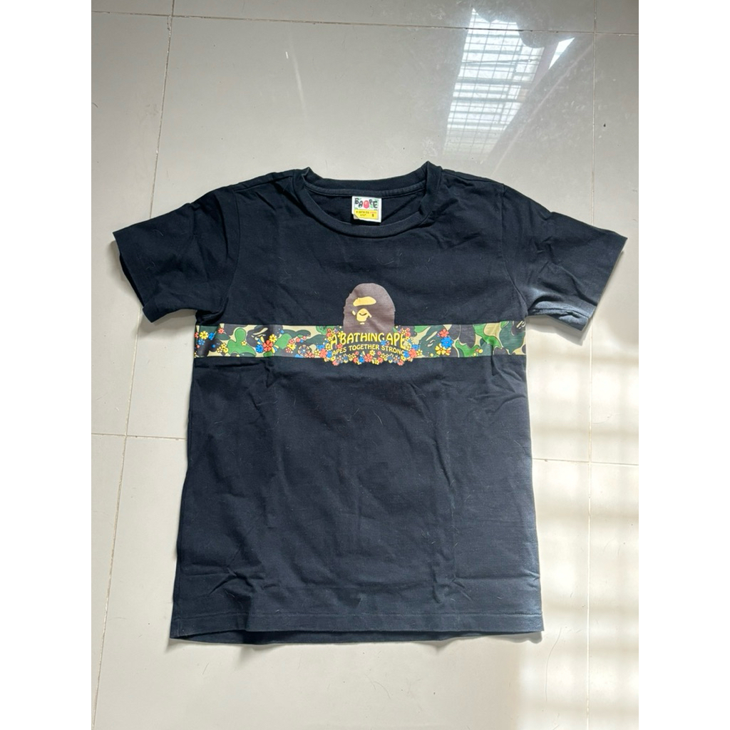 (มือสอง) เสื้อยืดBAPE Sผู้หญิง (อก36)