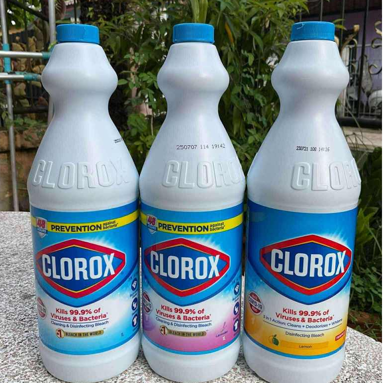 CLOROX total disin fections น้ำ ยาทำความสะอาดและฆ่ าเชื้อโรคขนาด1000ml 2กลิ่นพร้อมส่ง มีราคาส่ง