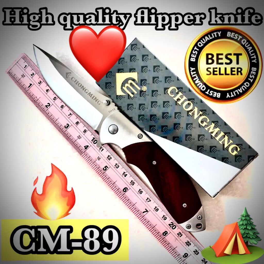 High quality flipper knife Cm-89 for collection and camping 🏕️
