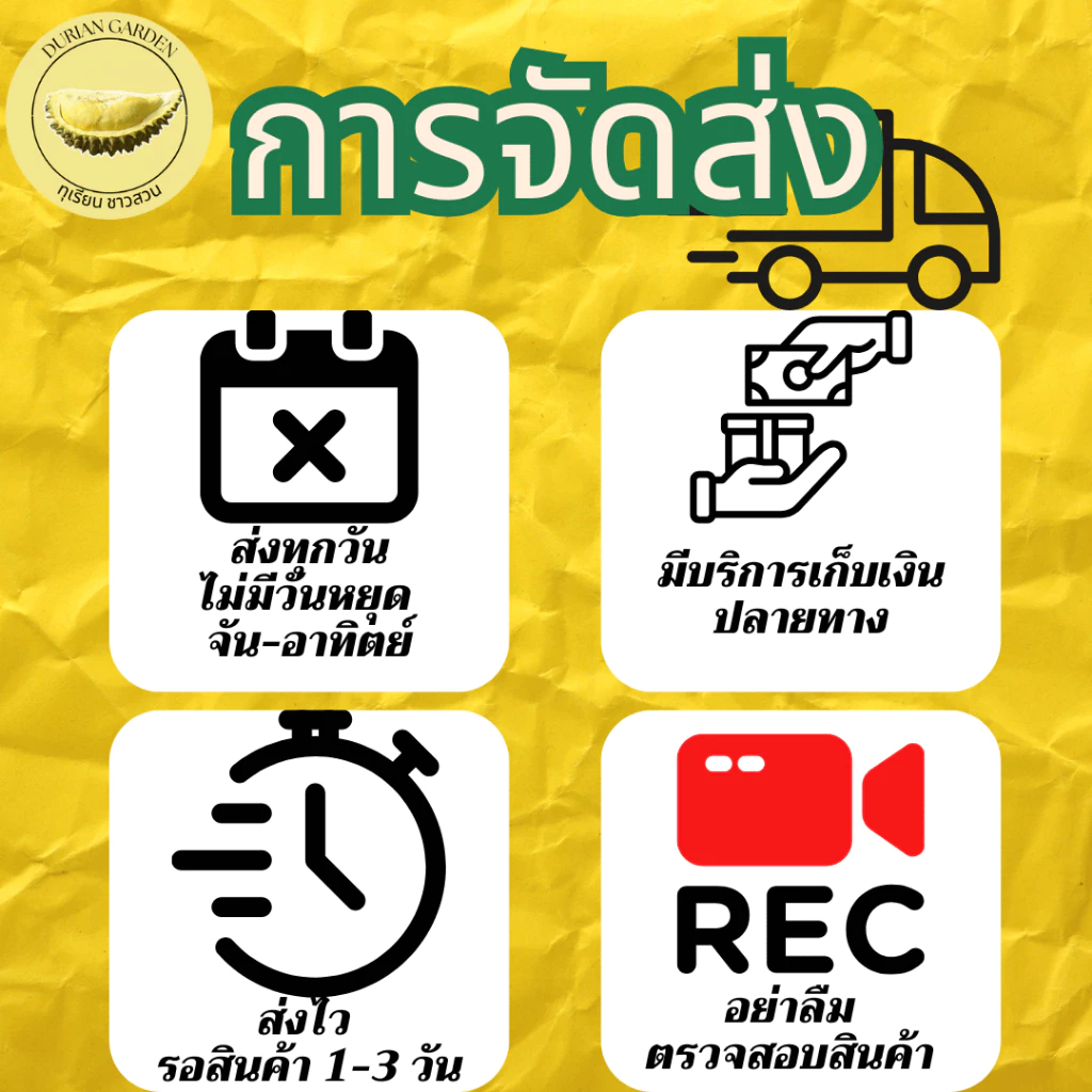 ทุเรียนหมอนทองทอดกรอบ เกรด C thumbnail 10