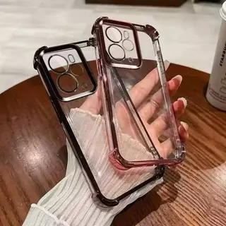 เคสกันกล้อง สำหรับ Oppo Realme 14 14X 14T / พร้อมเลนส์กล้อง เคสใสกันกระแทก