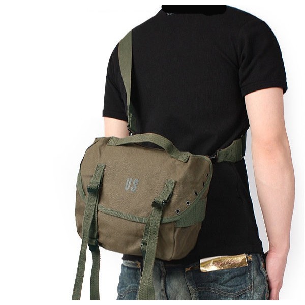 กระเป๋าทหาร อเมริกา สงครามเวียดนาม กระเพาะหมู กระเป๋าสะพาย US M1961 Combat Field Pack ร้าน BKK Milit
