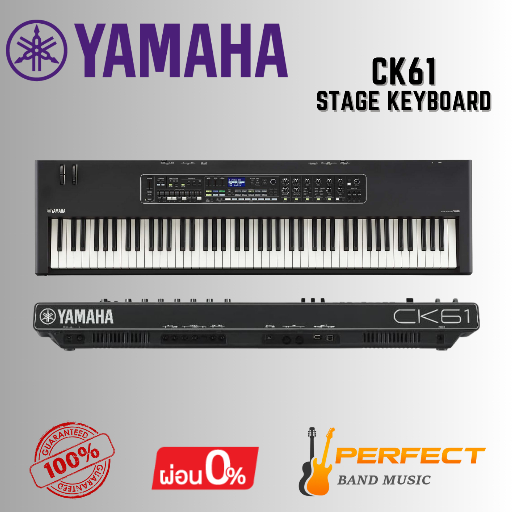 [ของแท้ 100%] คีย์บอร์ด YAMAHA CK61 61-key Stage Keyboard * กรุณาสอบถามก่อนสั่งซื้อ *