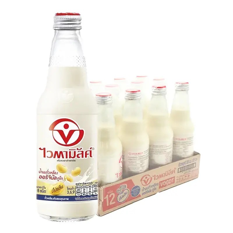 ไวตามิ้ลค์ ทูโก น้ำนมถั่วเหลือง ออริจินัล 300 มล. x 12 จัดส่งแบบ express delivery ได้สินค้าภายในวัน