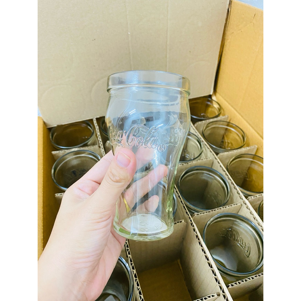 แก้วโค้กปั๊มนูนของแท้