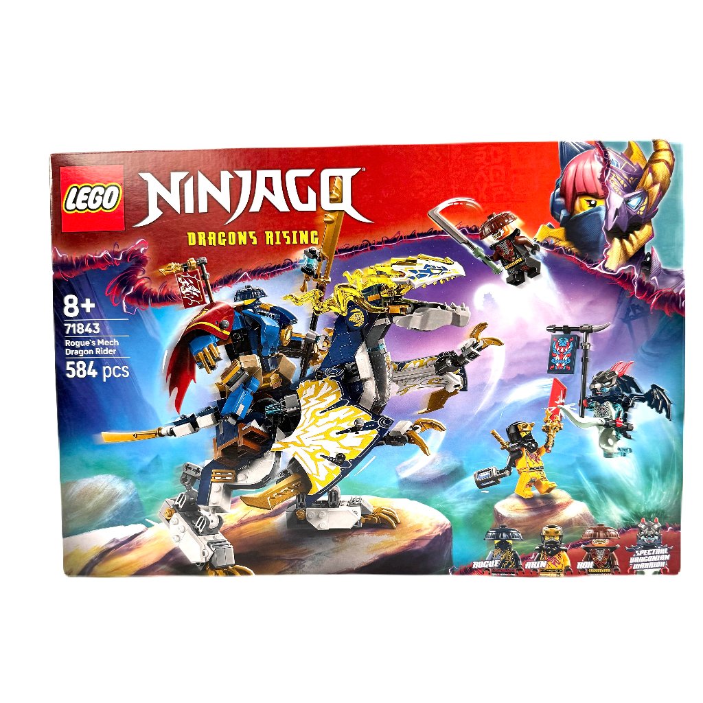 LEGO Ninjago Rogue's Mech Dragon Rider 71843