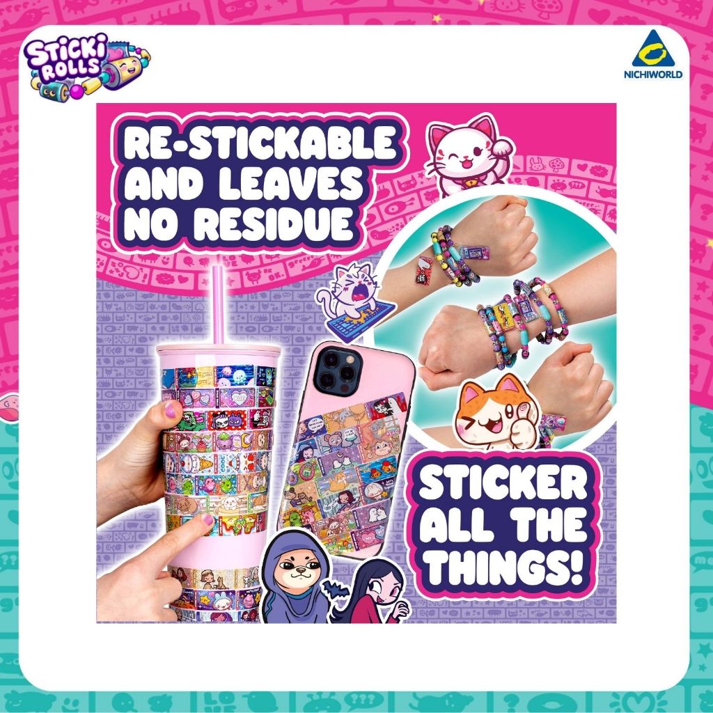 Sticki Rolls سوار ملصقات DIY ‏S2 — صورة 4