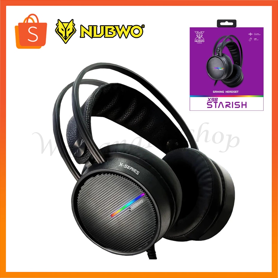 หูฟังเกมมิ่ง Nubwo X98 ,X98 Pink Edition,X99 Gaming Headset 7.1 Virtual Surround Sound USB nubwo X98,X99