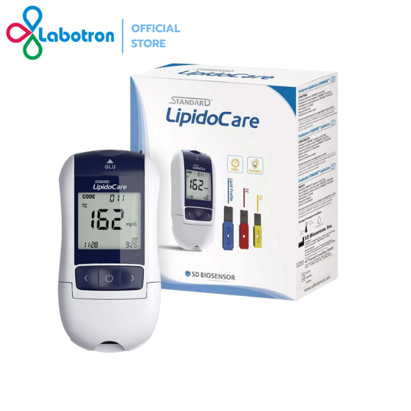 SD LipidoCare เครื่องตรวจระดับไขมันในเลือด ตรวจไขมัน 6 พารามิเตอร์ [เฉพาะตัวเครื่อง]