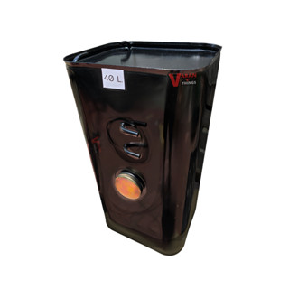 ถังน้ำมันเหล็ก 40 ลิตร (คอสั้น)