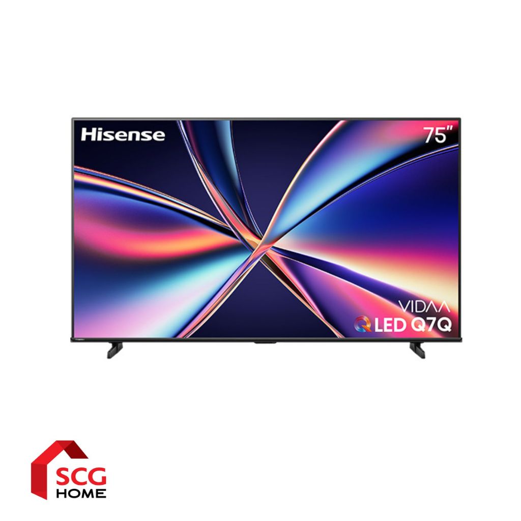 Hisense TV 75Q7Q ทีวี QLED Quantum Dot Gaming TV 144Hz VRR รุ่น 75Q7Q