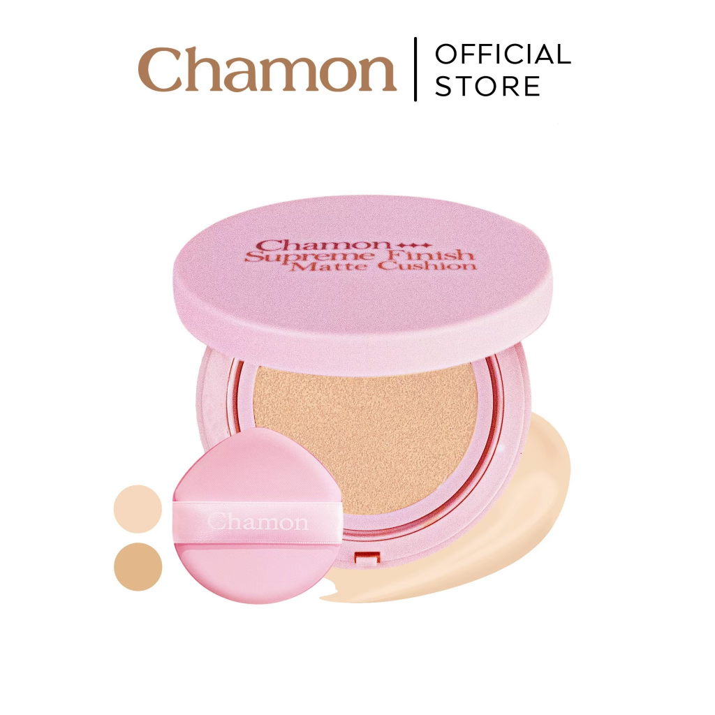 CHAMON Supreme Finish Matte Cushion คุชชั่นยักษ์ ผิวแมตต์ เนียนสวยเป็นธรรมชาติ 16g [CC799]