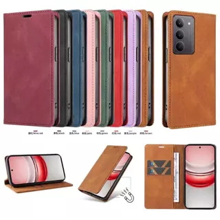 เคสฝาพับหนัง Xunte ตั้งได้Oppo Realme C85 C71 C75 C75X C61 C63 C65 C67 C51 C53 C55 C30 C30S C33 C35 Note70 Note50 Note60
