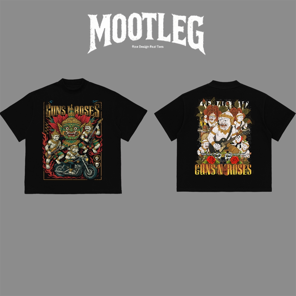 Mootleg | Gun N Roses | Semi-Oversized | 100% Cotton