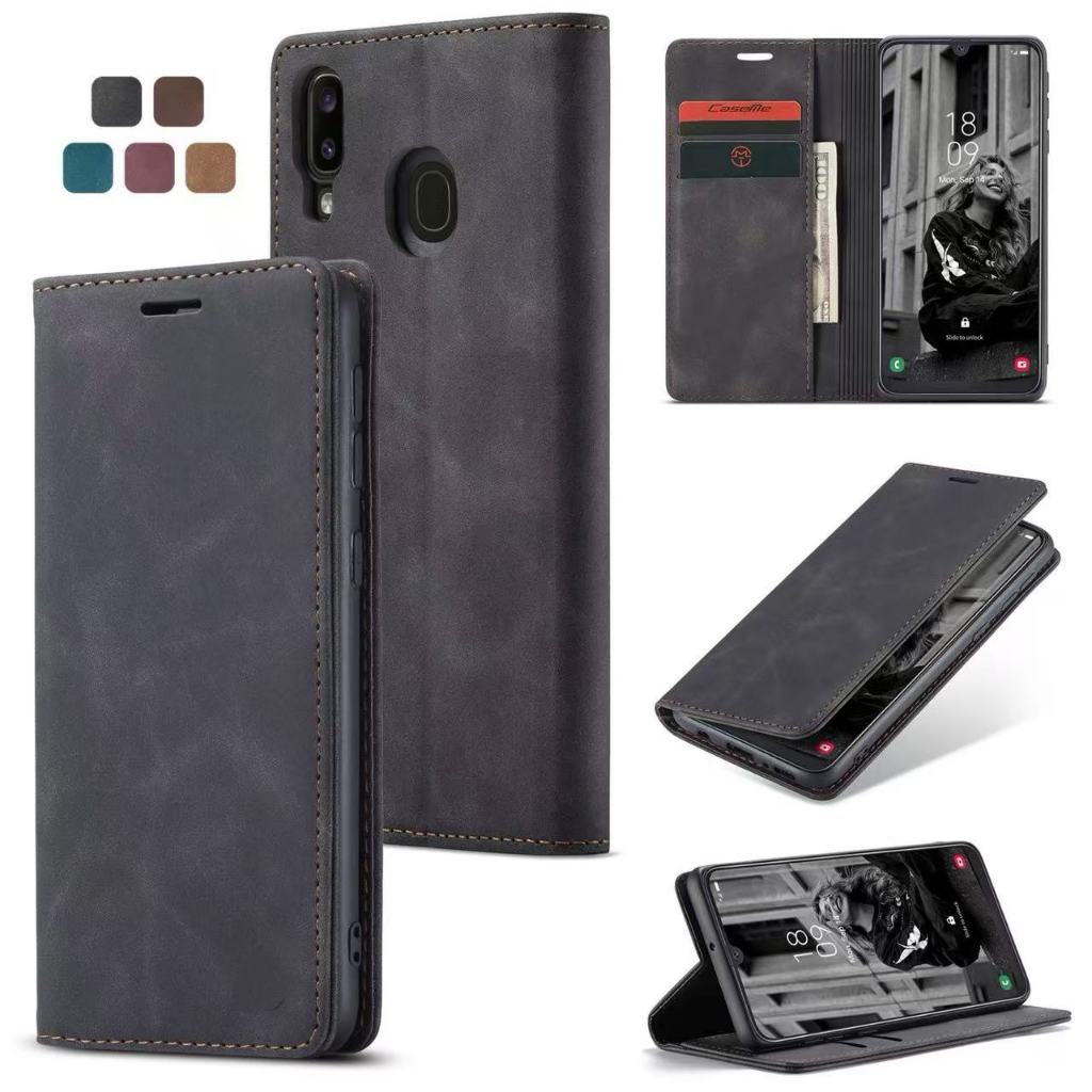 เคสฝาพับหนัง Xunte ตั้งได้ สำหรับHuawei Y9 2019 Nova5T Y7A