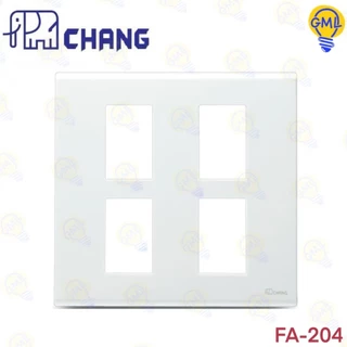 Chang หน้ากาก 1 ช่อง 2 ช่อง 3 ช่อง 4 ช่อง 6 ช่อง สีขาว