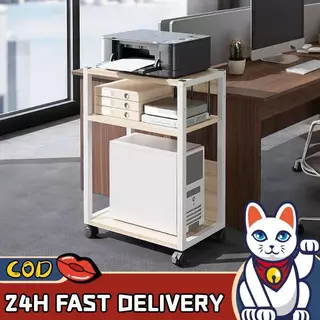 Lucky🐱ชั้นวางของ ชั้นวางอเนกประสงค์ ชั้นวางในออฟฟิศสำนักงาน สำหรับจัดเก็บชองใช้ วางเครื่องใช้ วางเครื่องปริ้นท์