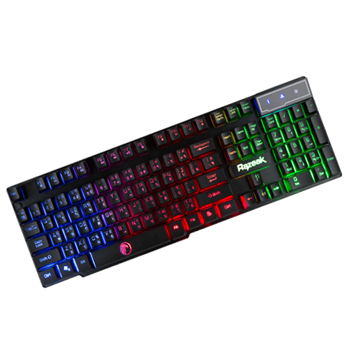 Razeak Backlighted Gaming keyboard รุ่น RK-8165