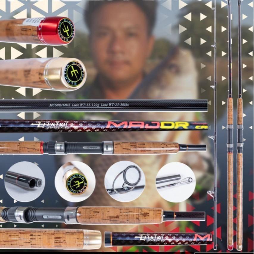 คัน Elektra Major Caster 2023 คันตกหน้าดิน สวยงาม ขนาด 6-10 ฟุต น้ำหนักเบาและแข็งแรง ยอดฮิต