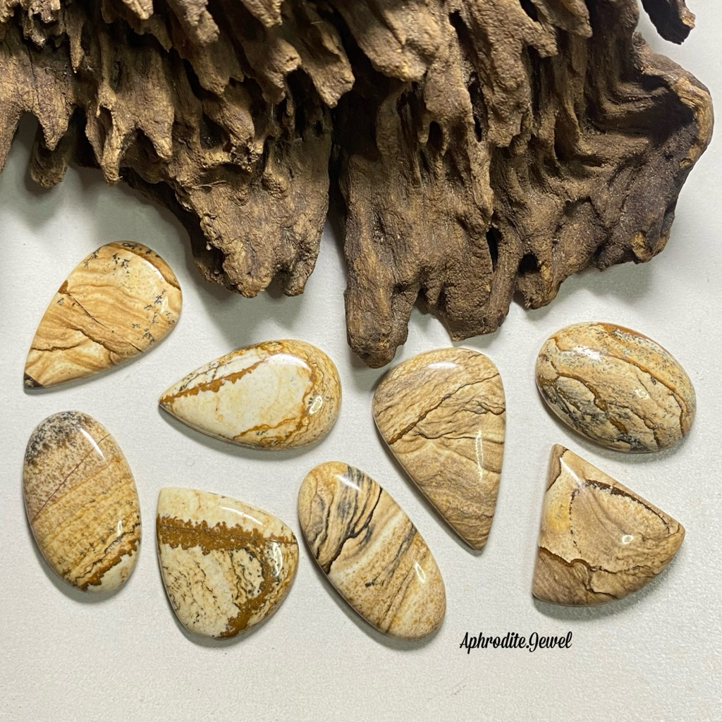 หินแท้พิกเจอร์ แจสเปอร์ Picture Jasper หินสะสม