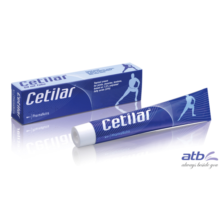 **ไม่มีแถมหลอดพกพา** เซทิลาร์ 10 หลอด Cetilar Cream ครีมทาลดปวดเข่า เข่าเสื่อม ของแท้จากบริษัทผู้นำเ