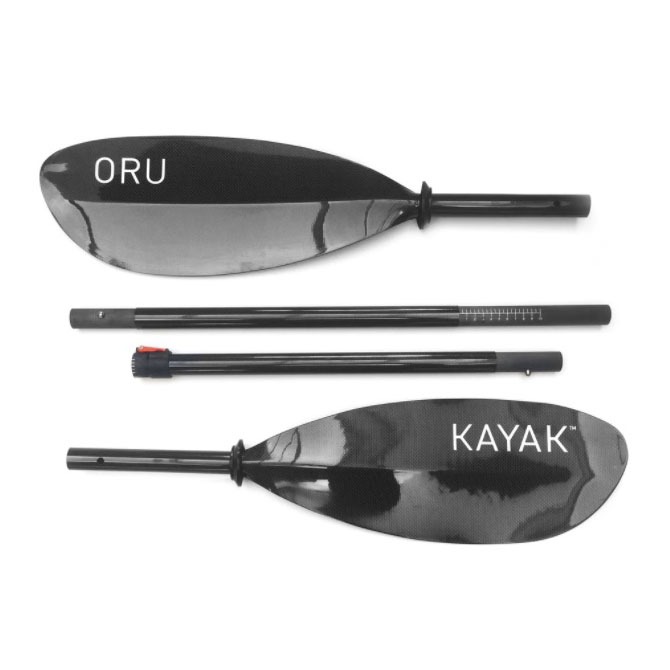 Oru Carbon Paddle ไม้พายเรือคายัค ด้ามเพลาคาร์บอนไฟเบอร์ เบามาก ถอดแยกได้ พกพาสะดวก พายเร็วขึ้นและไกลขึ้น