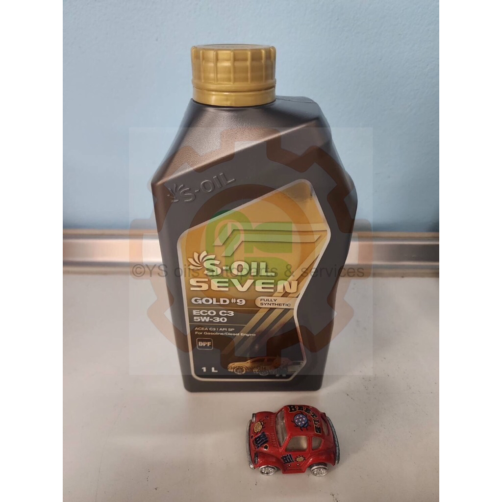 น้ำมันเครื่อง S-OIL 7 GOLD#9 C3 5W-30(Fully Synthetic 100%)(1L)