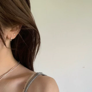 🛵มีส่งด่วน🛵 เงิน99.9% ต่างหูเงิน ต่างหู พร้อมส่ง 1คู่
