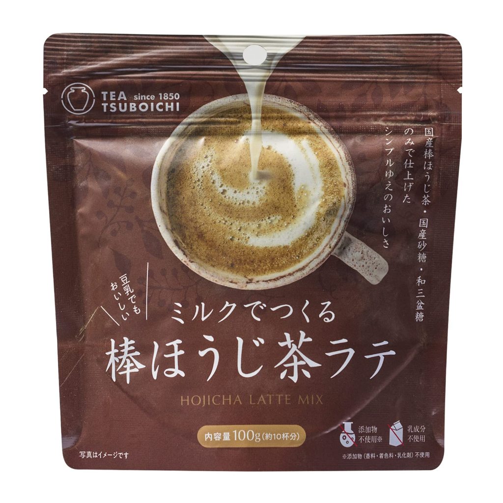 Tsuboichi Seichahonpo Hojicha Latte Mix (100g) Domestic Hojicha Powder 【Direct from Japan】