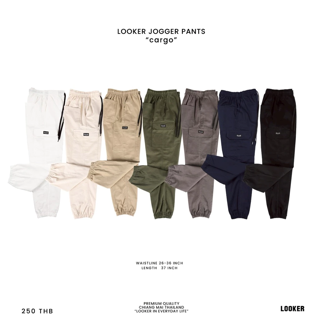LOOKER // “Jogger Pants ” กางเกงขาจั๊ม