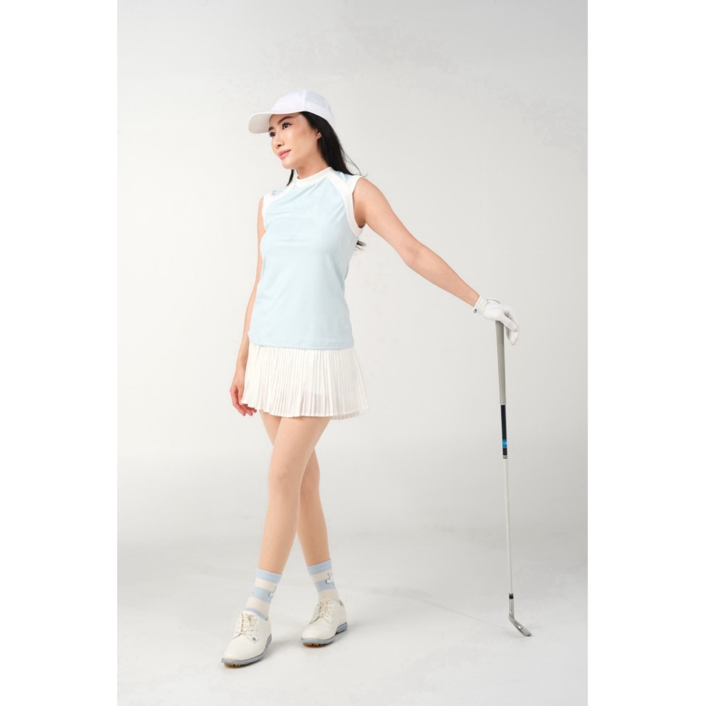 sleeveless sport shirt