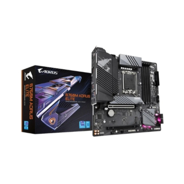 MAINBOARD (1700) GIGABYTE B760M AORUS ELITE DDR5 (REV. 1.2)