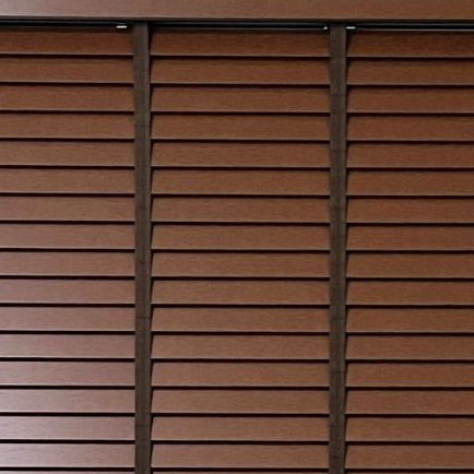 ตกแต่งบ้าน มู่ลี่ไม้ มู่ลี่โฟมวูด Foamwood Blinds - A25-02 Walnut ขนาดใบ 50mm. ส่งด่วน สั่งเลย