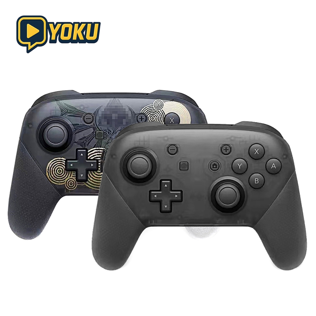 จอย Nintendo Switch Pro ไร้สาย บลูทูธ รองรับ NFC/ไจโร 6 แกน/สั่น/ชาร์จได้ เหมาะกับ Switch / OLED / Lite