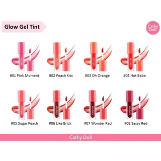 Cathy Doll Glow Gel Tint ลิปทินท์ ทินท์เนื้อฉ่ำ เคที ดอลล์ โกลว์ เจล ทินท์