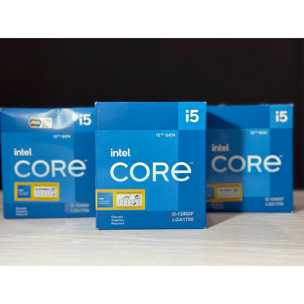 CPU (ซีพียู) INTEL CORE I5-12400F 2.GHz (SOCKET LGA 1700) (มือสอง)