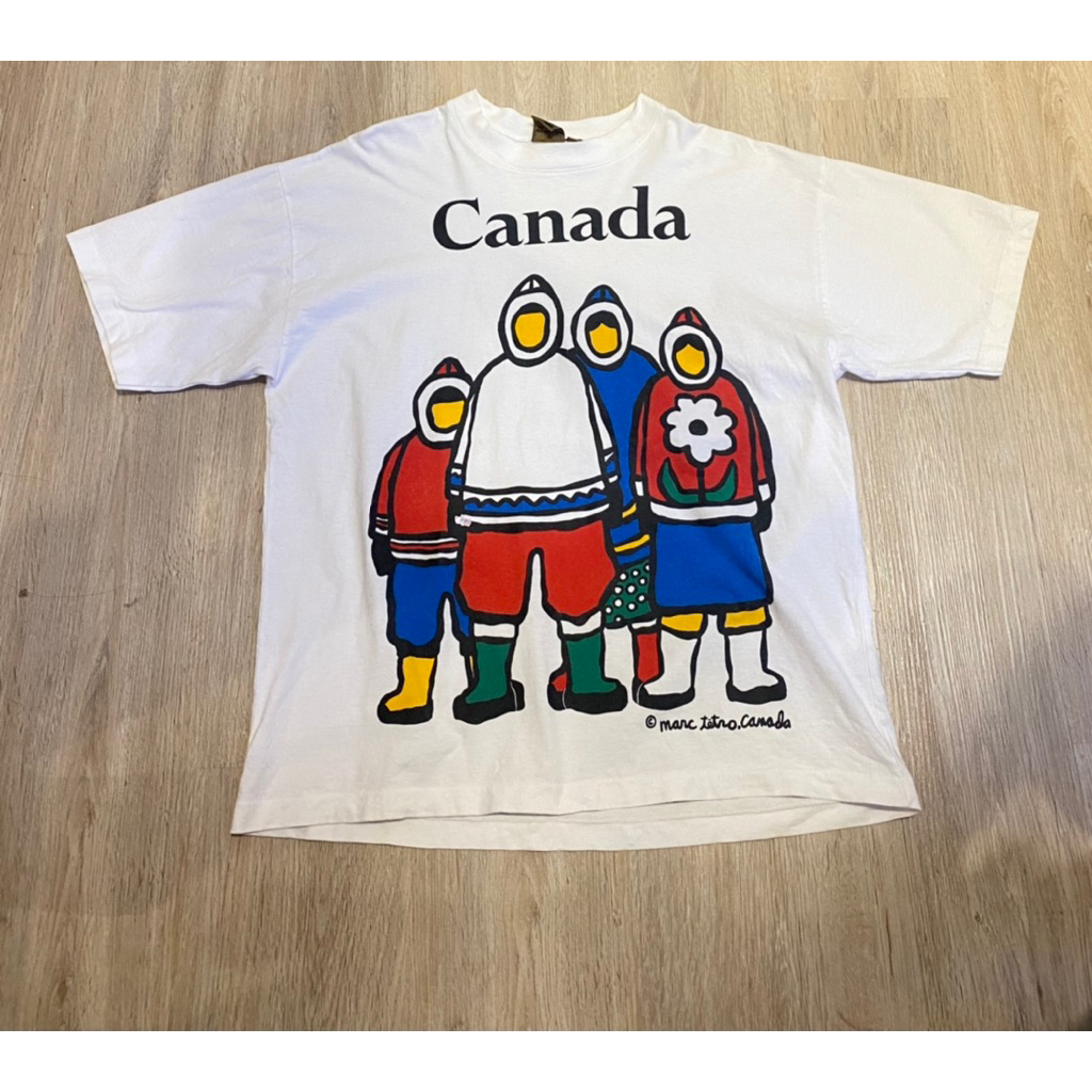 รหัสB1 Canada T-Shirt สภาพ: 10/10 ขนาด: อก 42-44นิ้ว ตำหนิ: - ราคา: 220บาท 💖