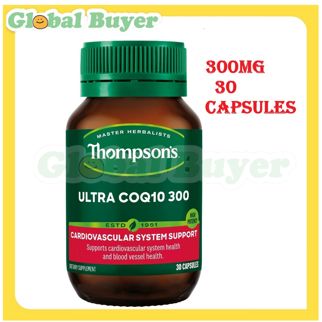Thompson's Ultra CoQ10 300mg 30 Capsules