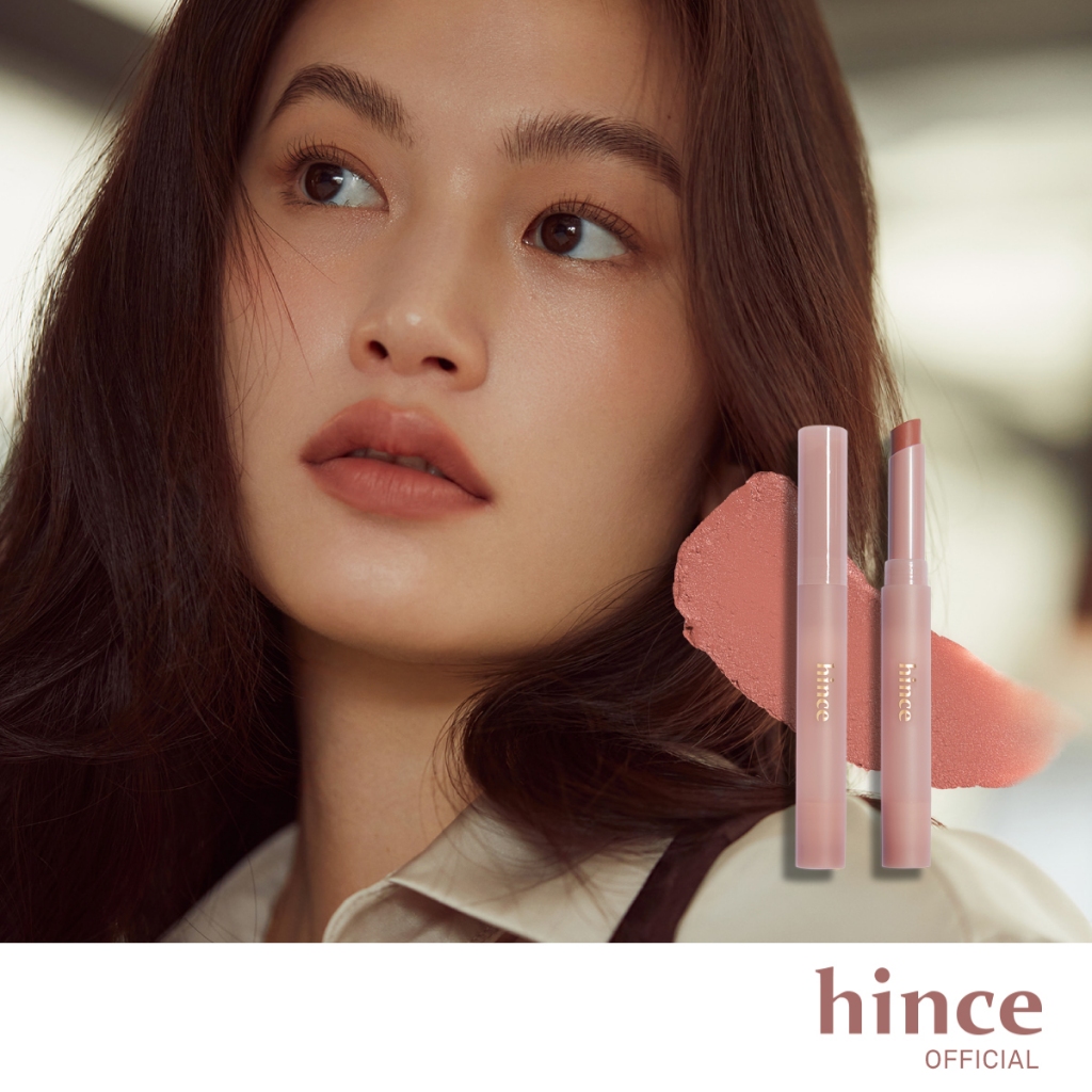 hince Slim Stick Melting Matte (5 colors) | hince Official Store ฮินซ์ สลิม สติ๊ก เมลธิง แมท ลิปสติก
