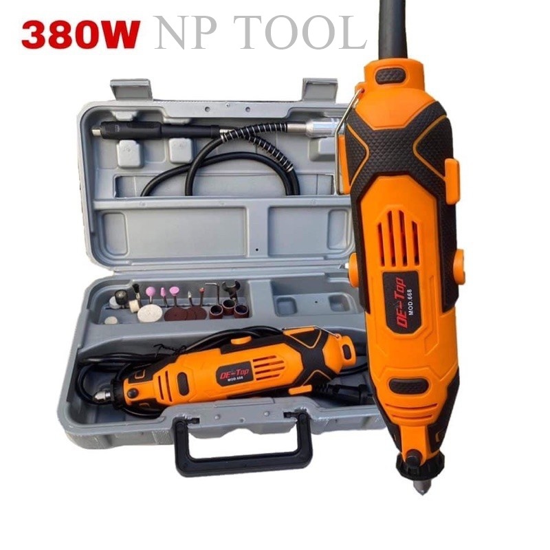 NP-210 เครื่องเจียร สายอ่อน แกะสลัก 380 วัตต์ 35,000 รอบ