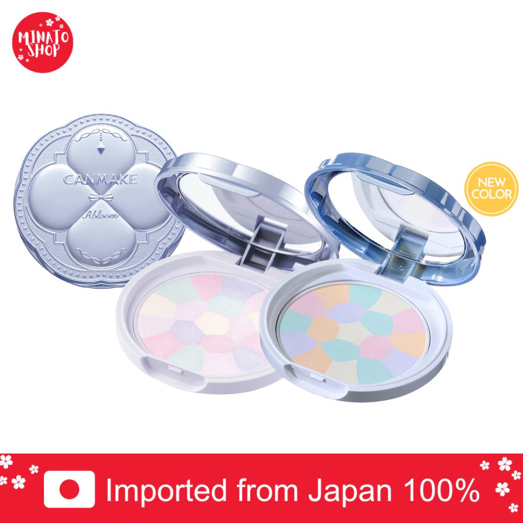[แท้🇯🇵/ส่งด่วน⚡] CANMAKE Illuminating Finish Powder ~Abloom~ SPF24 PA++ ลุคใหม่! แป้งฟินิชโกลว์ ไบรท์รุ่นใหม่ล่าสุดจากญี