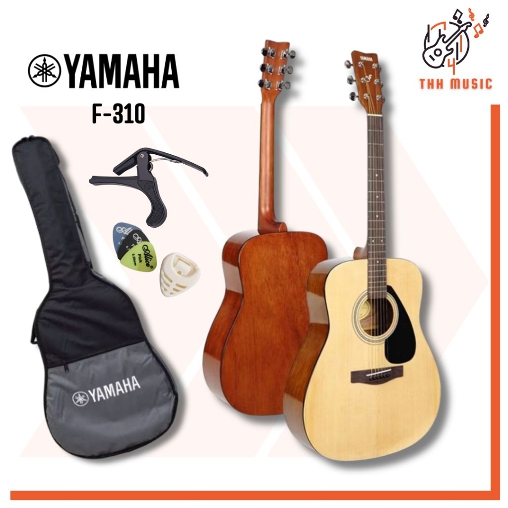 ( แถมกระเป๋าแท้ )​กีตาร์โปร่ง Yamaha F-310 กีต้าร์โปร่ง 41 นิ้ว Acoustic Guitar ของแท้