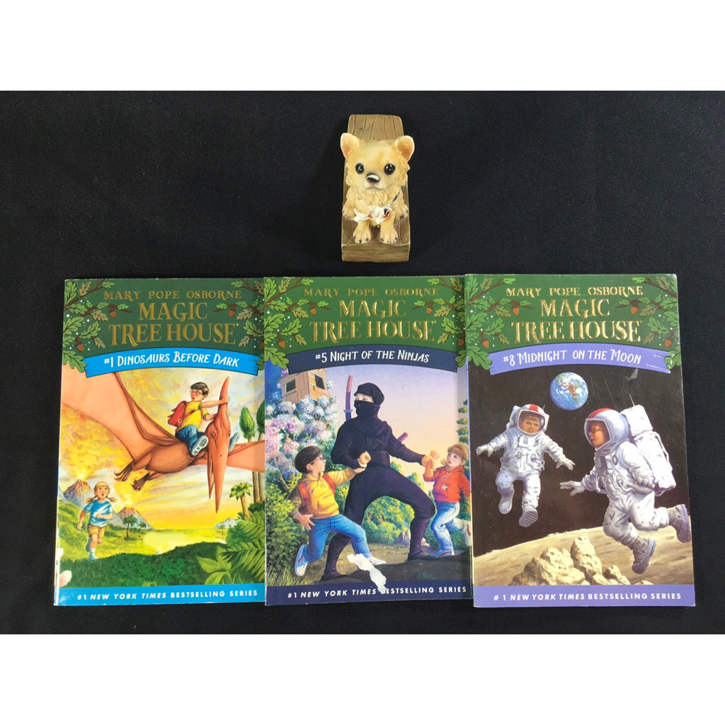 Magic Tree House (บางเล่มขอบปกมีตำหนิถลอก) By Mary Pope Osborne หนังสือวรรณกรรมภาษาอังกฤษปกอ่อน (Pre