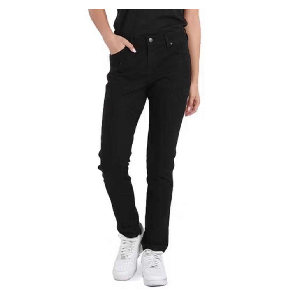 กางเกงยีนส์ผู้หญิง Wrangler รุ่น WR SC23WLALC06 เอวกลางสกินนี่ สีดำ