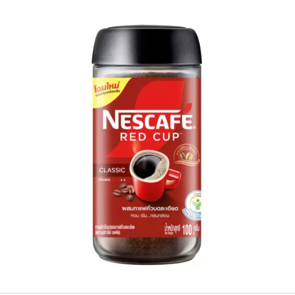 Nescafe Red Cup 100 g.ขวดแก้ว